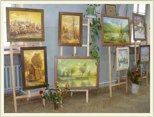 Wystawa malarstwa i rzeby Stanisawa liwy