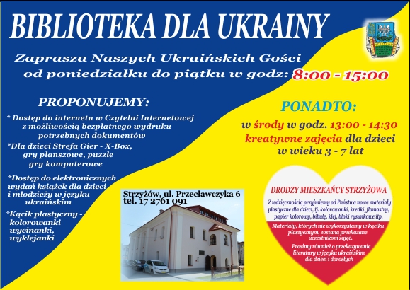 BIBLIOTEKA DLA UKRAINY