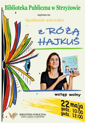 Spotkanie autorskie z Różą Hajkuś