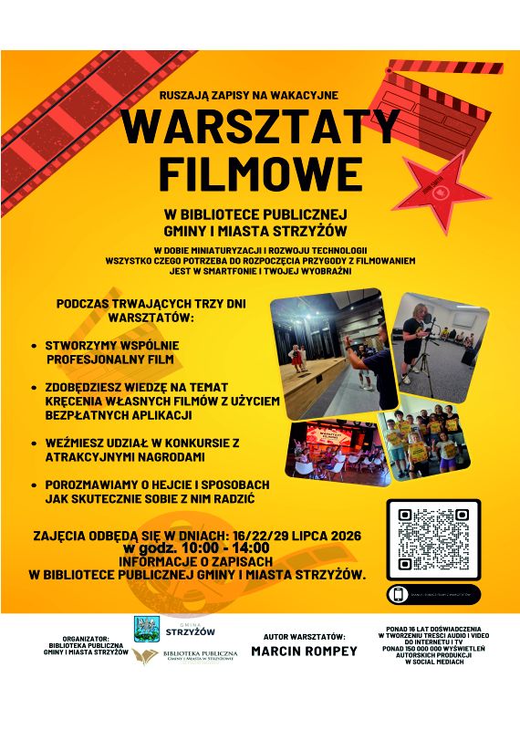 Warsztaty filmowe dla dzieci
