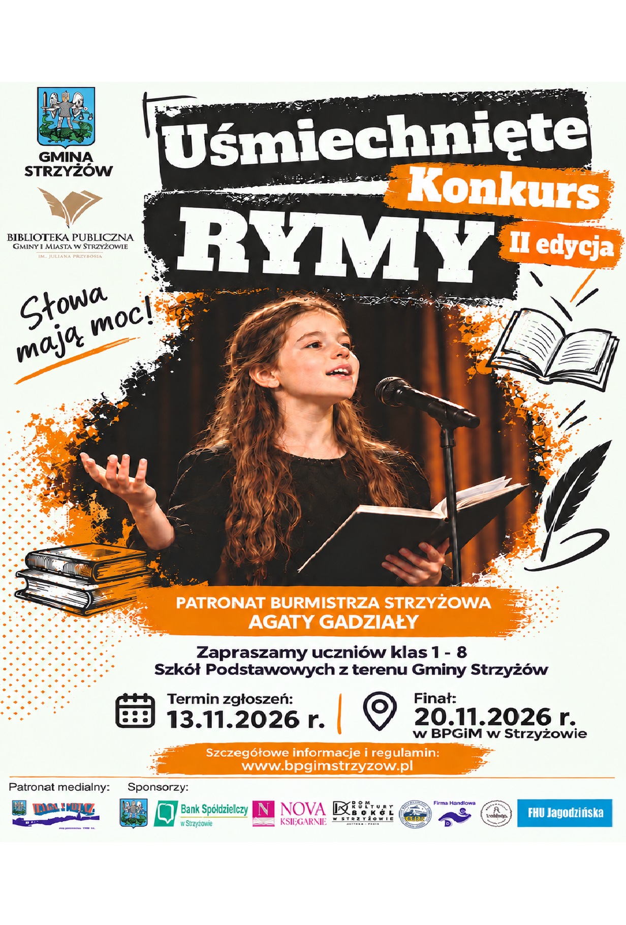 Konkurs literacki "Uśmiechnięte Rymy"