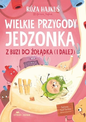
Czy zastanawiasz się czasem, co się dzieje z jedzeniem po tym, gdy je połkniesz?  Cześć! Tu Kociok…